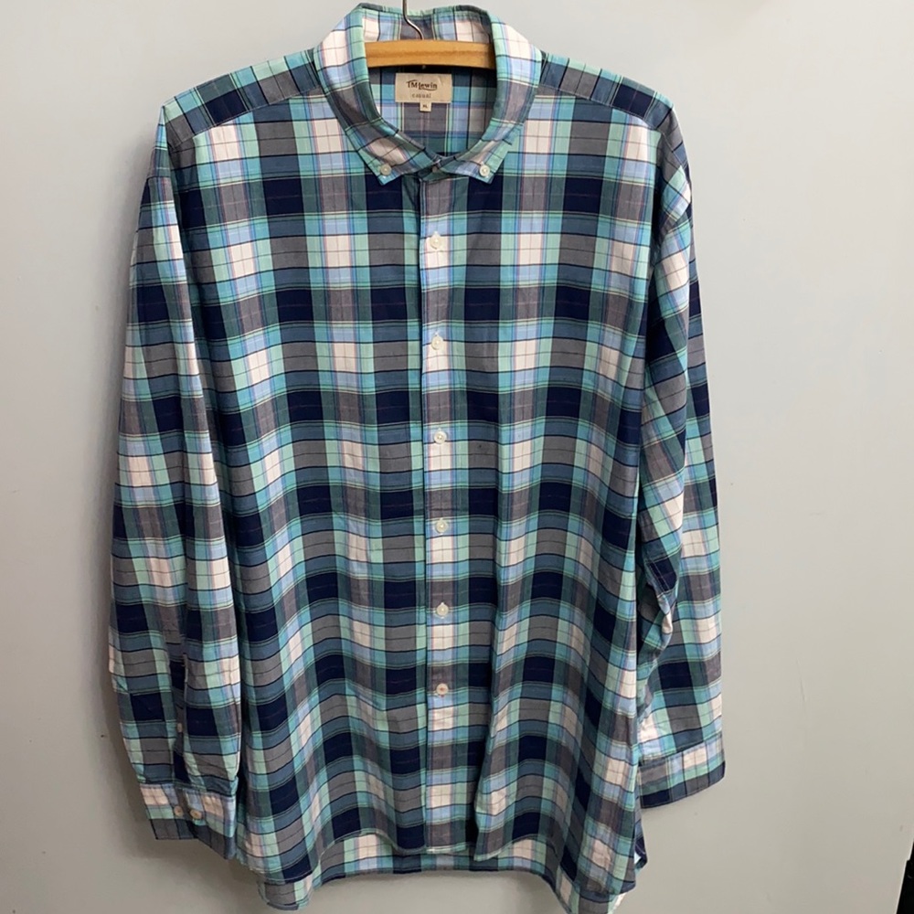 Men’s Plaid Shirt XL - Picture 2 of 6